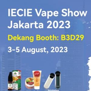 Invitation Letter for IECIE Vape Show Jakarta 2023